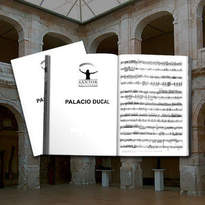 "Palacio Ducal" for cello and B flat clarinet. Georgina Sánchez Torres - Santor Ediciones