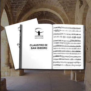 "Claustro de San Isidoro" for cello and B flat clarinet. Georgina Sánchez Torres - Santor Ediciones
