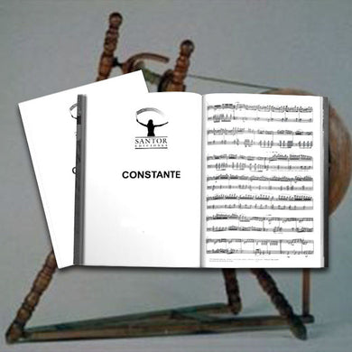 Constante for solo B flat clarinet. Georgina Sánchez Torres - Santor Ediciones