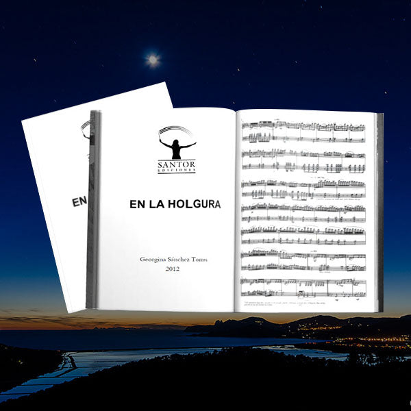 En la Holgura (Cello and piano). Georgina Sánchez Torres [Sheet Music] - Santor Ediciones