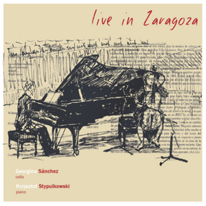 "Live in Zaragoza" Romantic music for cello and piano. Rachmaninoff, Saint-Saëns, Laló, Dvořák and Monti - Santor Ediciones