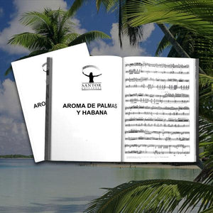 "Aroma de Palmas y Habana" for cello and B flat clarinet. Georgina Sánchez Torres - Santor Ediciones