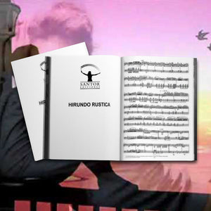 Hirundo Rustica. (Cello and piano). Georgina Sánchez Torres [Sheet Music] - Santor Ediciones